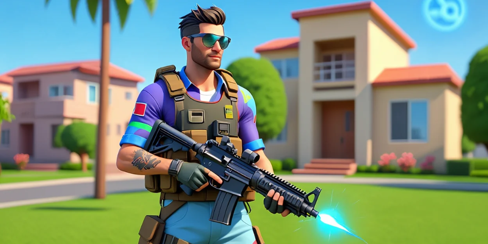 Fortnite battle-royale game